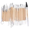 30 Pcs Clay Sculpting Wax Carving Pottery Tool Set Sculpting