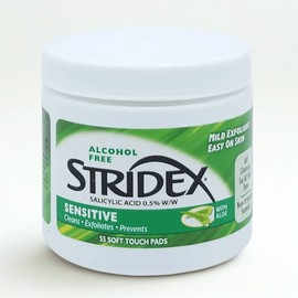 Stridex Sensitive Peeling Pad 180g (55p) / 스트라이덱스 센시티브 필링 패드 180g(55p)