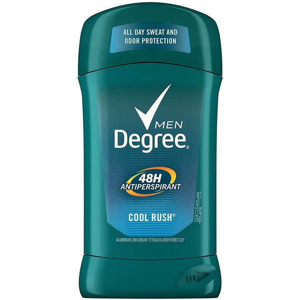Degree Antiperspirant Dry Protection, Twin Pack, Cool Rush, 2.7 oz (Pack of 2)