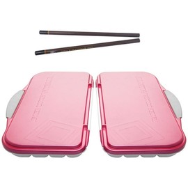 Mijello Airtight Watercolor 18-Well Fuchsia Palette 2 Pcs (4B Art Pencil x 2 Gift)