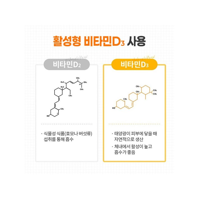 Njet Origin 엔젯오리진 데일리 비타민D3 150mg X 5000IU 150캡슐 5개월분