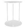 Clear Acrylic Plant Stand Round Top Corner Holder Planter Flower