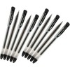 FLAIR Hydra 10 x 0.5mm Tip BLACK Gel Pens Easy