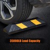 Vilmon 4Pack 21" Parking Block - Heavy-Duty Rubber Tire Stopper