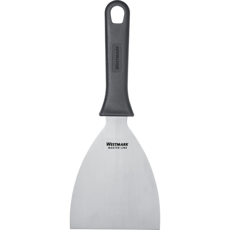 Westmark Master Line 133022E3 Professional Scraper/Grill Spatula, Straight, Rigid, Closed,