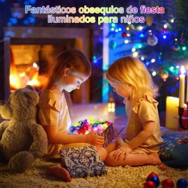 Paquetes Anillos Luz Led Intermitentes Coloridos Goma Gelatina Llena Baches Que Brillan Oscuridad Recuerdos Fiesta Regalos Concierto