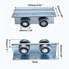 4 Wheel Heavy Duty Trolley Assembly Roller for Barn Doors