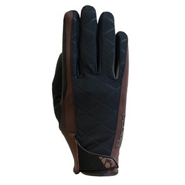 Roeckl Sports Riding Gloves Wattens Outdoor Winter Gloves Black/Mocha 6