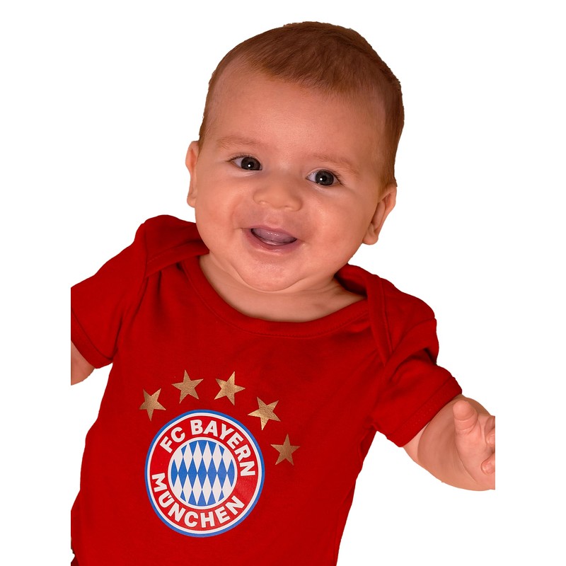 FC Bayern München Body Essential Baby Short Sleeve Red