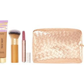 tarte Super- Size Face Tape Foundation 3-Pc Kit with Bag:_35G Medium Gold