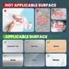 Eudaemiles 300 PCS Museum Putty, Clear Museum Gel Double Sided