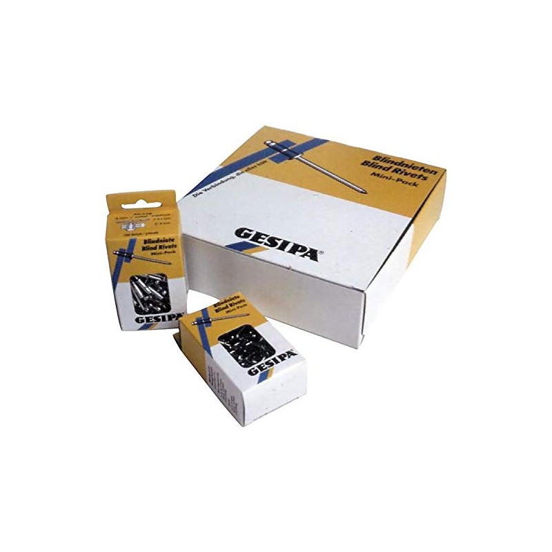 Gesipa blind rivet mini-pack aluminum / steel 5 x 10