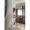 Kwikset Avalon Front Door Handle No Lock, Entry Handleset Exterior