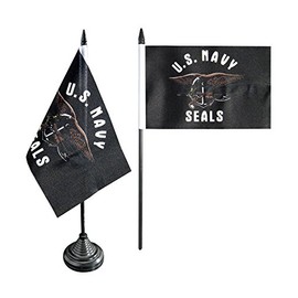 Table/Desk Flag USA Navy With Flag Sticker FRITZE®