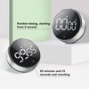 Magnetic Digital Kitchen Timer with LED Display, 3-Level Volume Adjustable