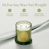 M&SENSE Sage Eucalyptus Candles for Home Scented, 2 Wick 12.7oz