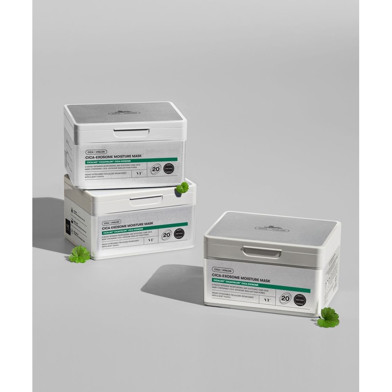 VT Cosmetic Cica Exosome Moisture Mask (20 sheets)