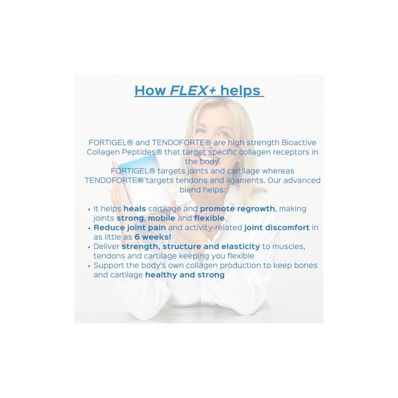 Pura Collagen Flex+ Collagen Powder for Joint & Tendon Support