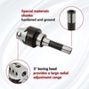 findmall 12Pcs 3 Inch Boring Head R8 Shank 3/4 Inch