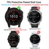 Suoman 4-Pack for Garmin Fenix 7X 51mm Case, [Scratch Resistant]