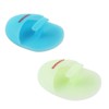 INNERNEED Soft Silicone Facial Cleansing Brush Manual Face Scrubber Exfoliating