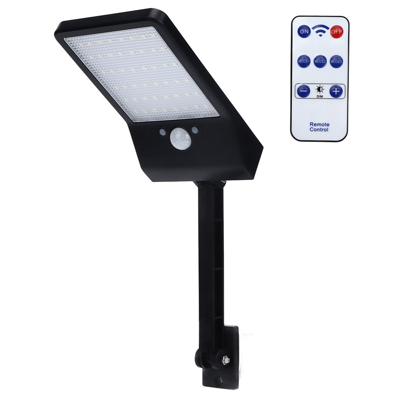 Outdoor Wall Solar Light 48 LEDs Security Motion Sensor Lamp