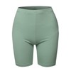 Bermudas básicas de algodón de alta calidad para mujer de