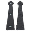 Household Essentials Hinge IT Premium Carriage House Handle & Hinge,