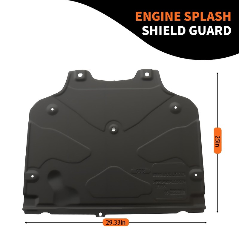 Aspaton Engine Under Splash Shield Cover Compatible with A4 A5