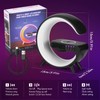 Bedside Lamp with Wireless Charger, Intelligent LED Table Lamp, Atmosphere