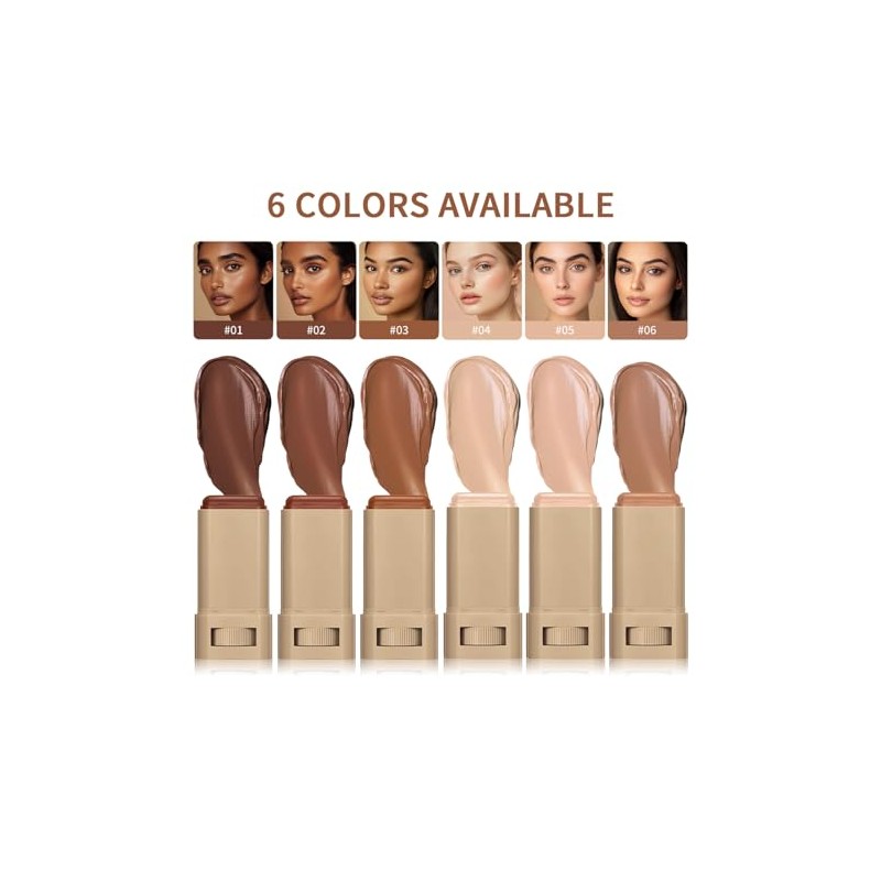 Unidades Sérum Belleza Barra Tinte Piel Base Maquillaje Sólida Color