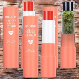 Lir Color Easy to Use Lip Makeup Moisture Tint Tinted Lip Balm Coral 3pcs 3.5g / 리르 색상 쉬운사용 립메이크업 모이스처 틴트 틴티드 립밤 코랄 3개 3.5g