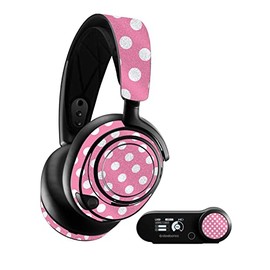 MightySkins Glossy Glitter Skin Compatible with SteelSeries Arctis Nova Pro - Mini Dots | Protective, Durable High-Gloss Glitter Finish | Easy to Apply, Remove, and Change Styles | Made in The USA