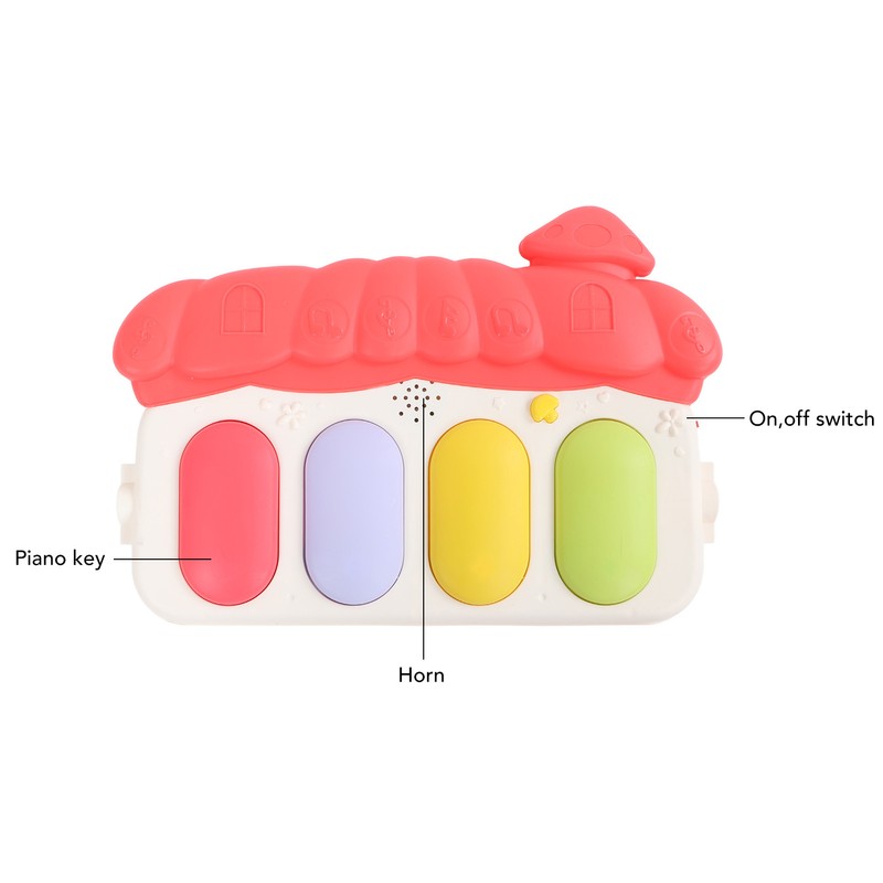 Baby Gym Playmat Piano Improve Motor Skill Sensory Stimulation Learning