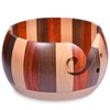 Coopay Yarn Bowl, Wool Holder, Wooden Yarn Holder for Knitting