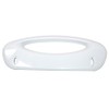 Zanussi Refrigeration White Door Handle. Genuine part number 2062728015