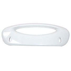 Zanussi Refrigeration White Door Handle. Genuine part number 2062728015