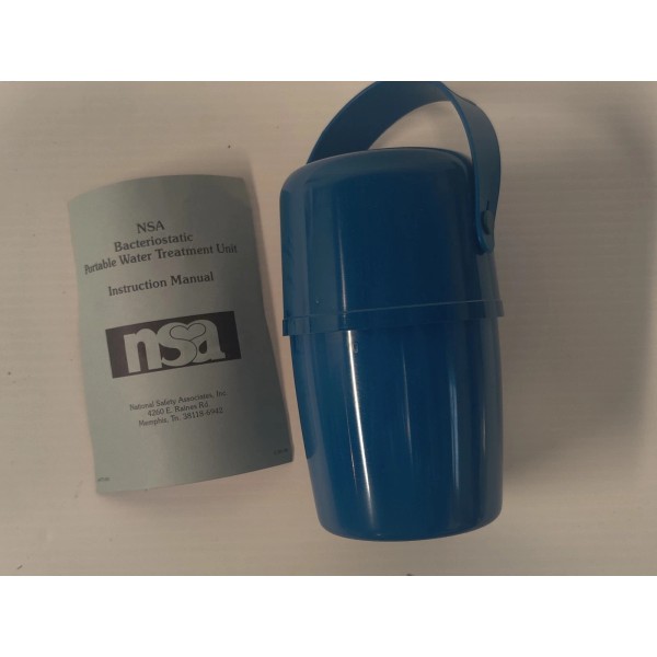 NSA Bacteriostatic Portable Water Treatment Unit 10P NSA10P NOS Survival/Campi