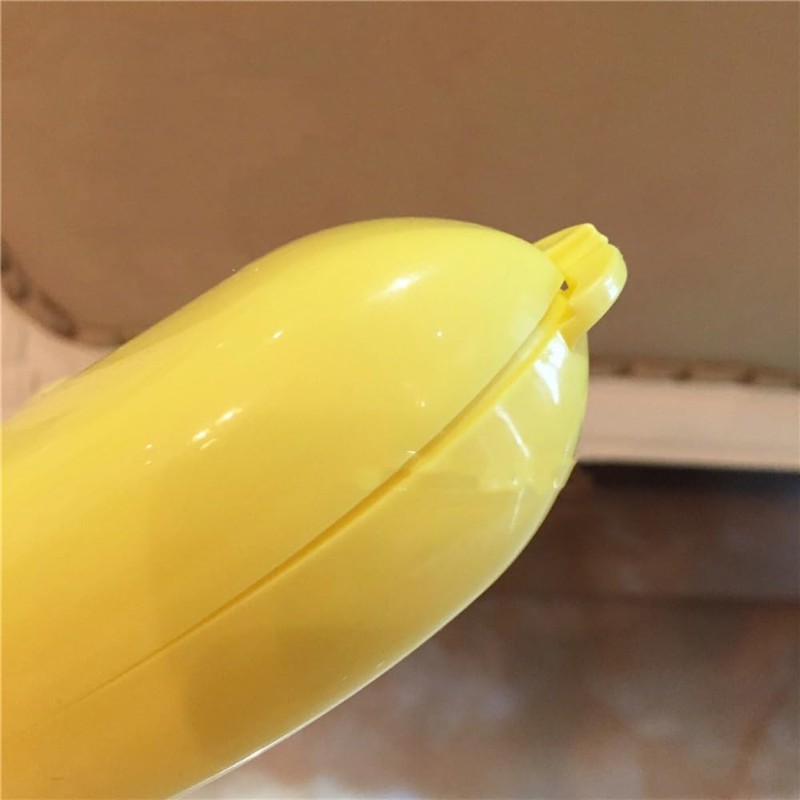 Itisyou Banana Case Portable Banana Case Guard Protector Container Food