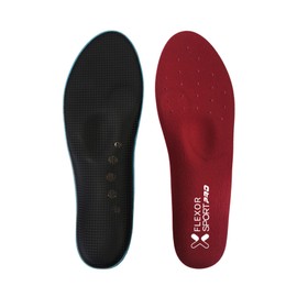 Flexor - Unisex Cycling Insoles | Ergonomic Support | Alignment Corrector for Feet, Ankle and Knees | Performance Enhancement, Size 7