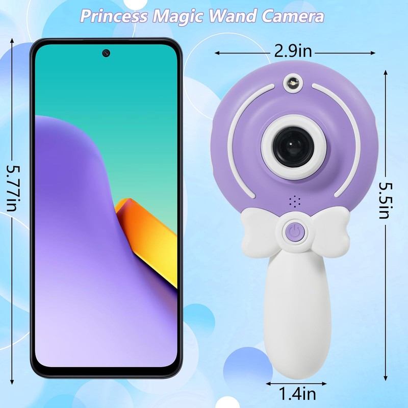 Princess Magic Wand Camera for Girls Age 3-12 | Kids