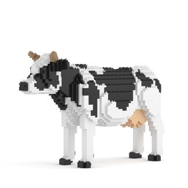 JEKCA Dairy Cow 01S | Animal Plastic Building Blocks | Age 14+
