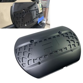 BST BSSP Rear Spare Tire Cover Compatible with 2007 2008 2009 2010 2011 2012 2013 2014 Toyota FJ Cruiser 4.0 w/o Back Up Camera Black Hard Plastic