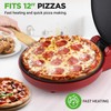 NutriChef Countertop Pizza Maker | 1500W Non-Stick Electric Pizza Cooker