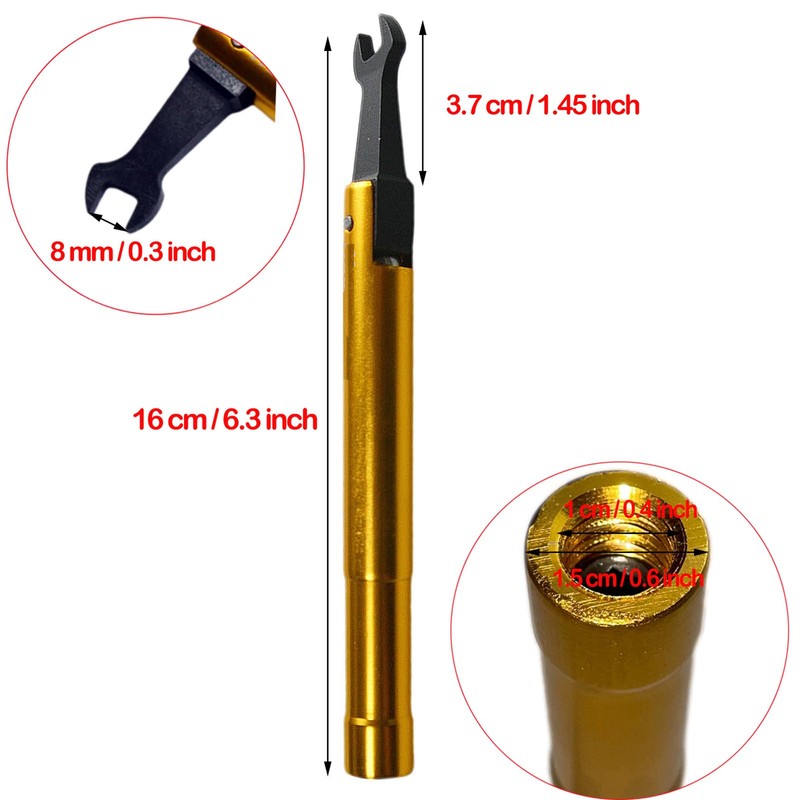 ThreeH 4 Pcs SMA Torque Wrench for RF Connector 1