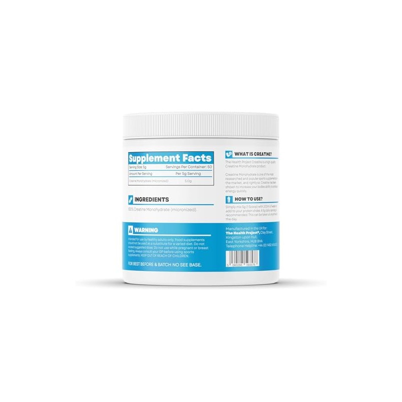 Fibre Blend, Creatine Monohydrate & L-Glutamine – Soluble & Insoluble