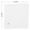 Caruso Italy Women's Embroidered 100% Pure Cotton Handkerchief Multicolor -