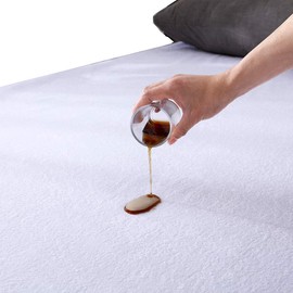 M-bestl Luxury Waterproof Mattress Protector King Size Bed,Mattress Cover,100% Waterproof and Breathable，Deep Pocket (UK King-150 X 200)