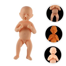 KOMBIUDA Decorative Doll Figurine Mini Ornament Craft for Home Display Charming Resin Adornment for Desktop and Shelf Unique Present Choice for Friends and Family Random Color