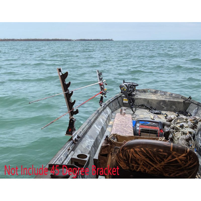 Brocraft Crappie Rod Holder/Transport Rack/Boat Rod Storage System